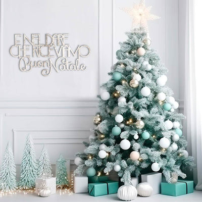 Scritta in Legno è nel dare che riceviamo