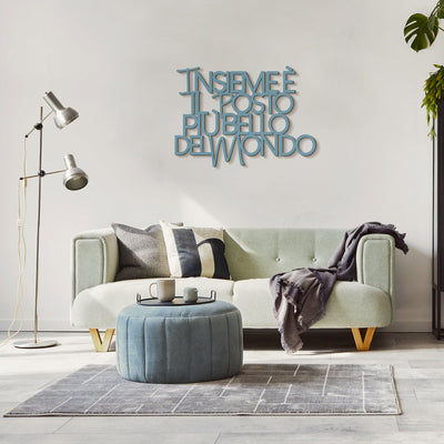 Scritta in Legno Insieme