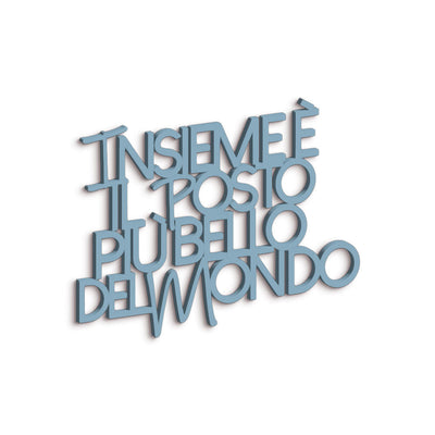 Scritta in Legno Insieme