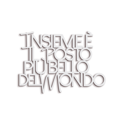 Scritta in Legno Insieme