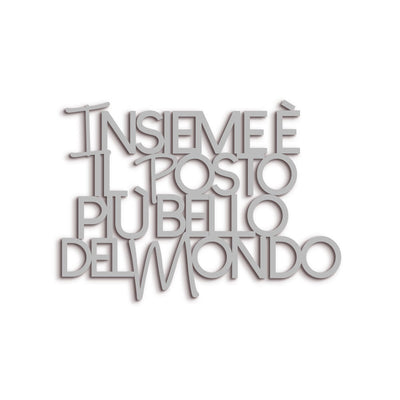 Scritta in Legno Insieme