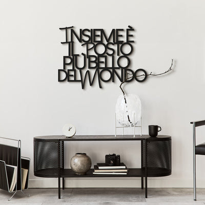 Scritta in Legno Insieme