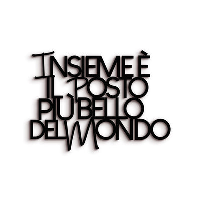 Scritta in Legno Insieme