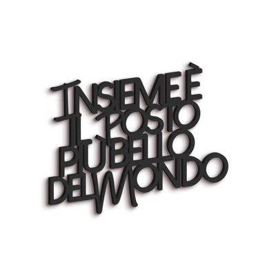 Scritta in Legno Insieme