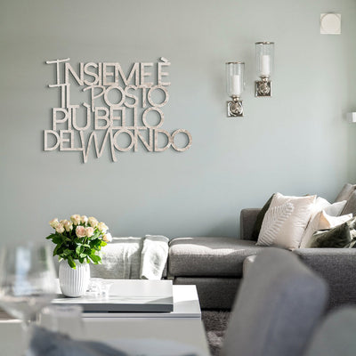 Scritta in Legno Insieme