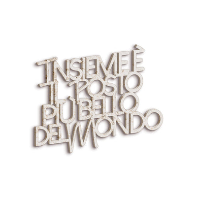 Scritta in Legno Insieme