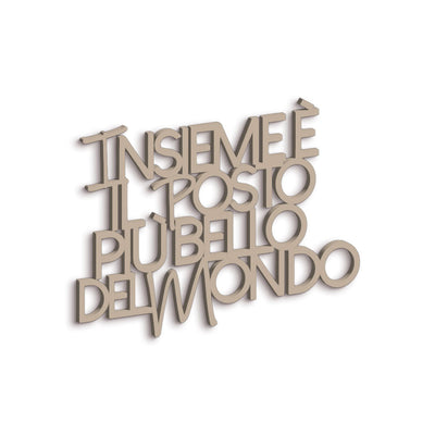 Scritta in Legno Insieme