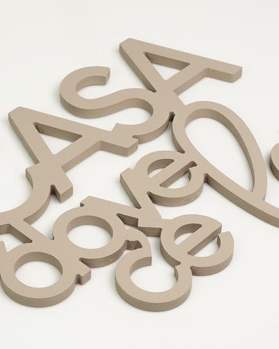 Scritta in Legno Casa è dove c'è lei