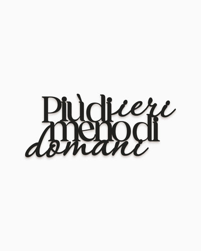 scritta moderna da apperdere decorazione in legno 