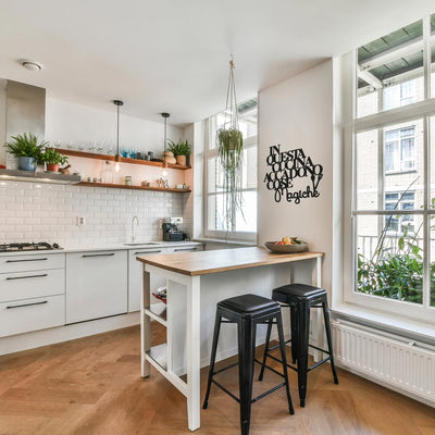 Scritta in Legno In cucina cose Magiche