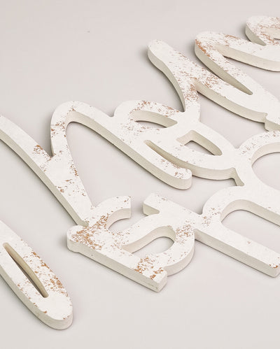 Scritta in Legno Mom is Home