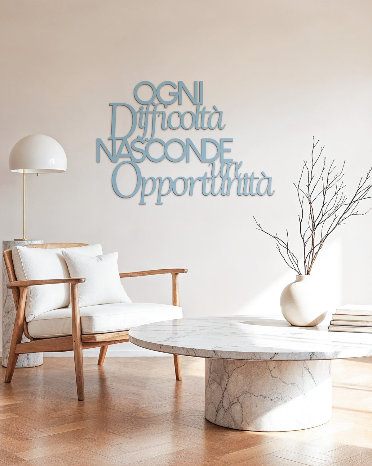 Scritta Difficoltà e oppurtunità