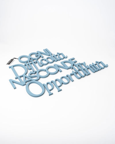 Scritta Difficoltà e oppurtunità