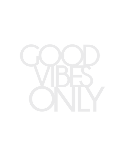 Scritta in legno Good Vibes Only