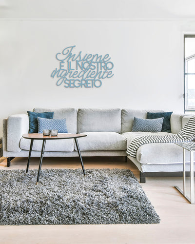 Scritta in Legno L'ingrediente segreto