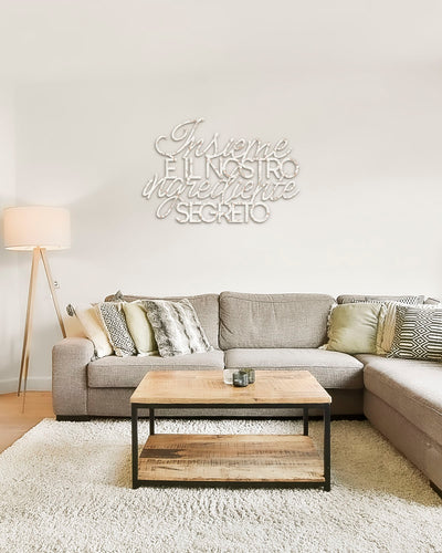 Scritta in Legno L'ingrediente segreto