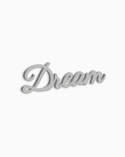 scritta da appendere decorazione parete dream 