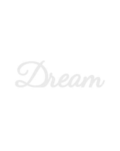scritta da appendere decorazione parete dream 