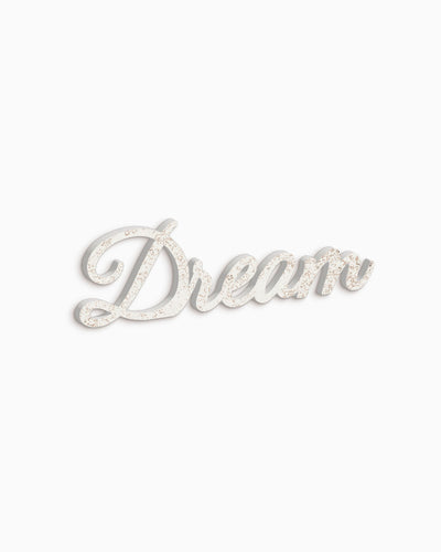 scritta da appendere decorazione parete dream 