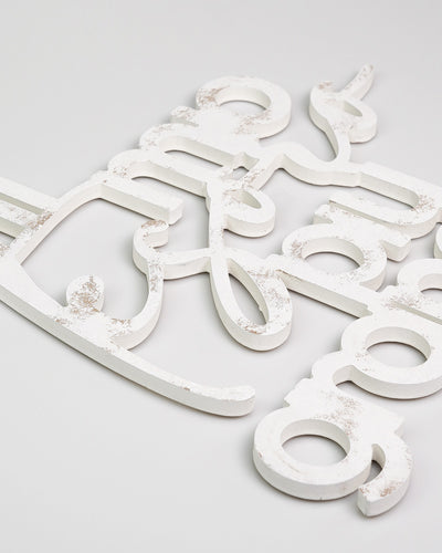 Scritta in Legno Al mio tesoro più grande