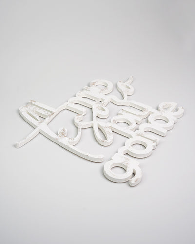 Scritta in Legno Al mio tesoro più grande