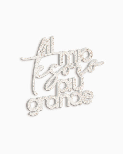 Scritta in Legno Al mio tesoro più grande