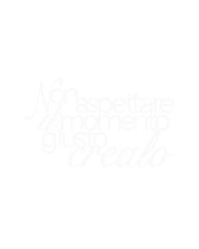 Scritta Crea il momento giusto