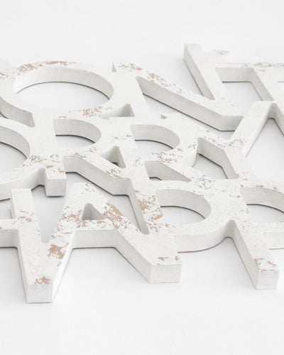 scritta in legno decorazione da appendere dont' worry be happy 
 