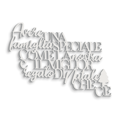 Scritta in Legno il migliore regalo che c'è