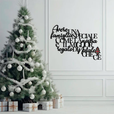 Scritta in Legno il migliore regalo che c'è