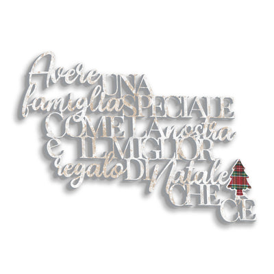 Scritta in Legno il migliore regalo che c'è