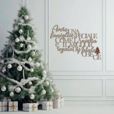 Scritta in Legno il migliore regalo che c'è