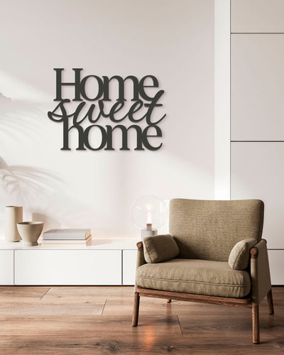 Scritta in Legno Home sweet home