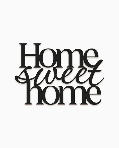 Scritta in Legno Home sweet home