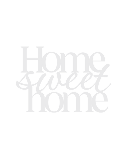 Scritta in Legno Home sweet home