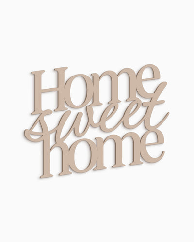 Scritta in Legno Home sweet home