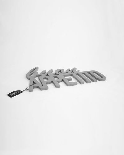 scritta in legno decorativa buon appetito ideale per la casa 