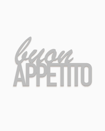 scritta in legno decorativa buon appetito ideale per la casa 
