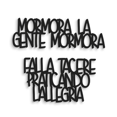 Mormora la gente mormora