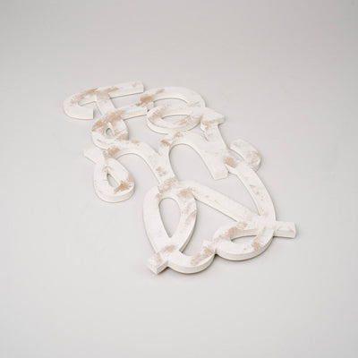 Scritta in Legno Family