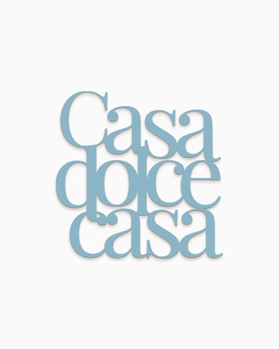 Scritta in Legno Casa dolce casa