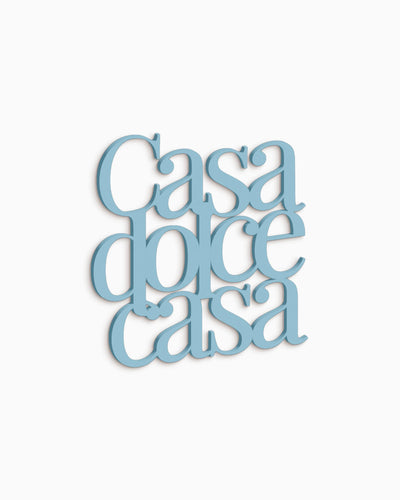 Scritta in Legno Casa dolce casa