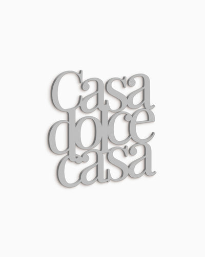 Scritta in Legno Casa dolce casa