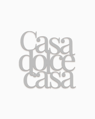 Scritta in Legno Casa dolce casa