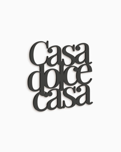 Scritta in Legno Casa dolce casa