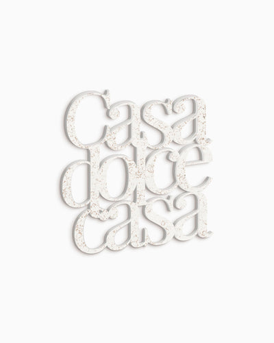 Scritta in Legno Casa dolce casa