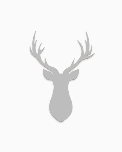 decorazione murale in legno realizzata a mano complemento arredo casa renna in legno 