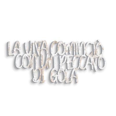 La vita cominciò con un peccato di gola