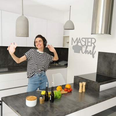 Scritta in Legno Master Chef