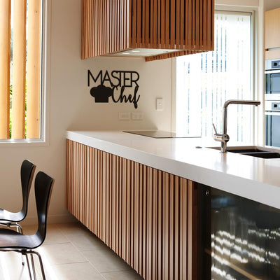 Scritta in Legno Master Chef